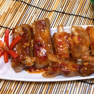 Sườn Chiên Mắm