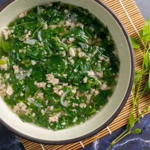 Canh Ngót Thịt Bầm 